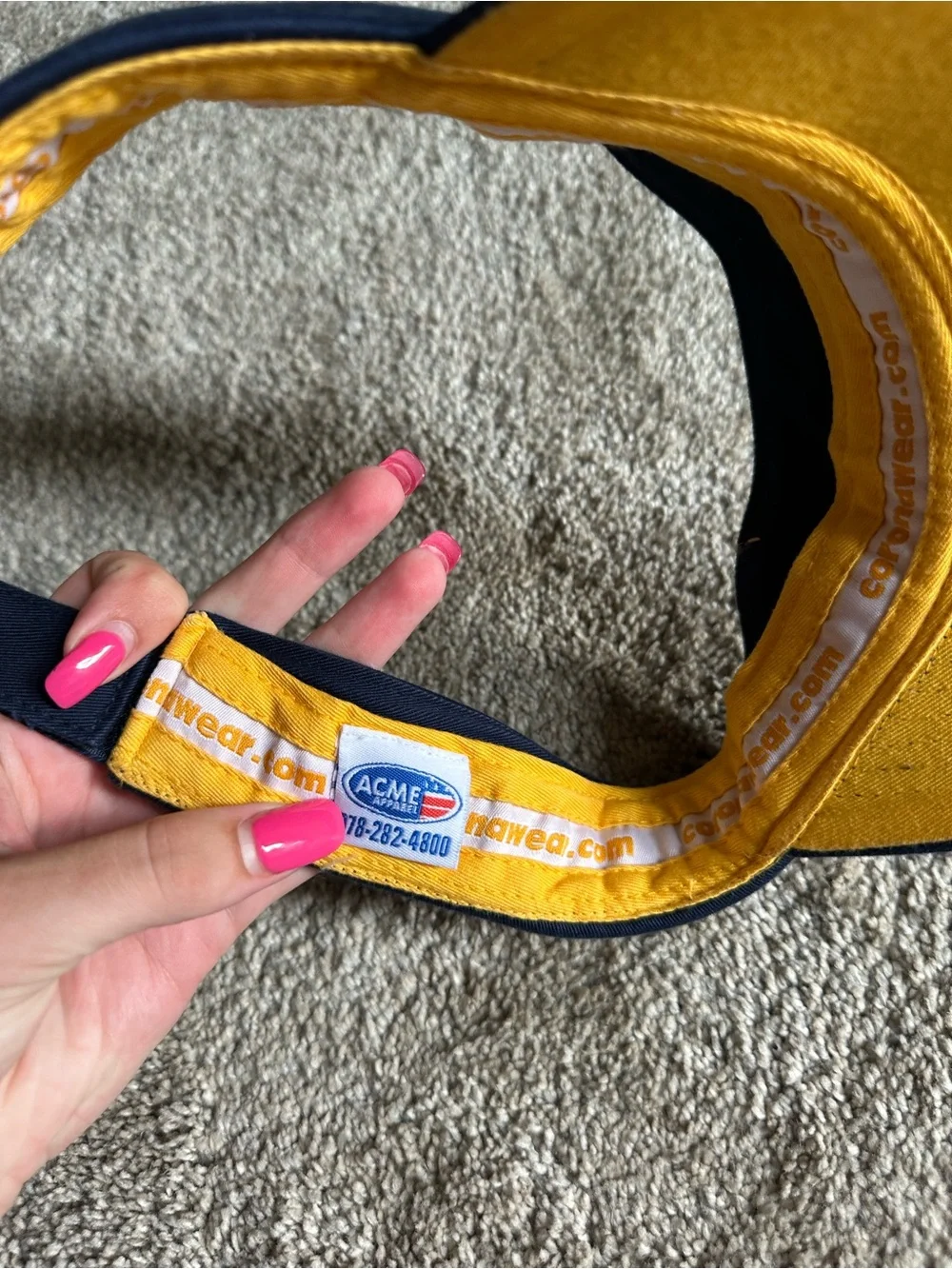 Vintage Corona Visor